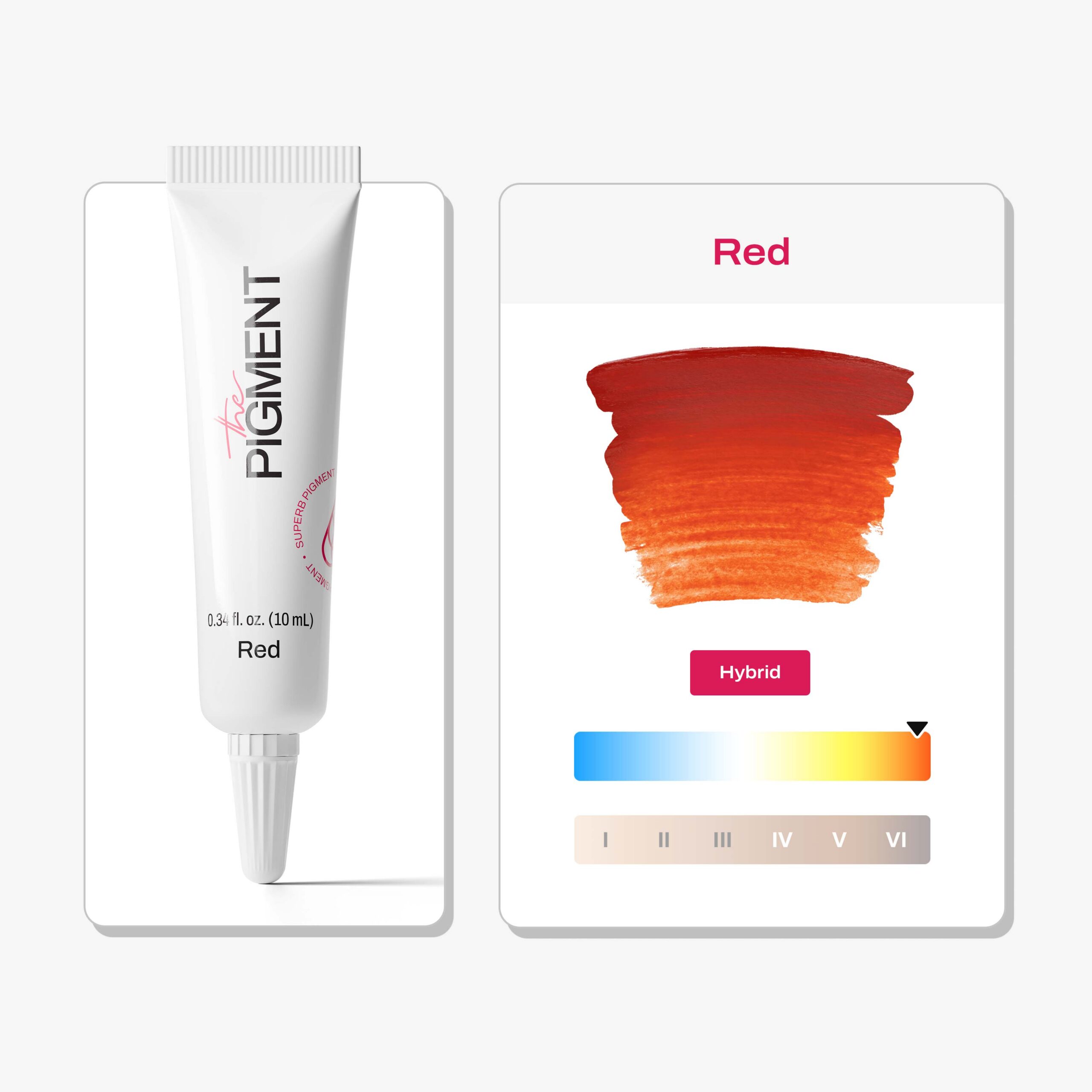 Microblading Pigment - Red - 10ml – Obrázok 3