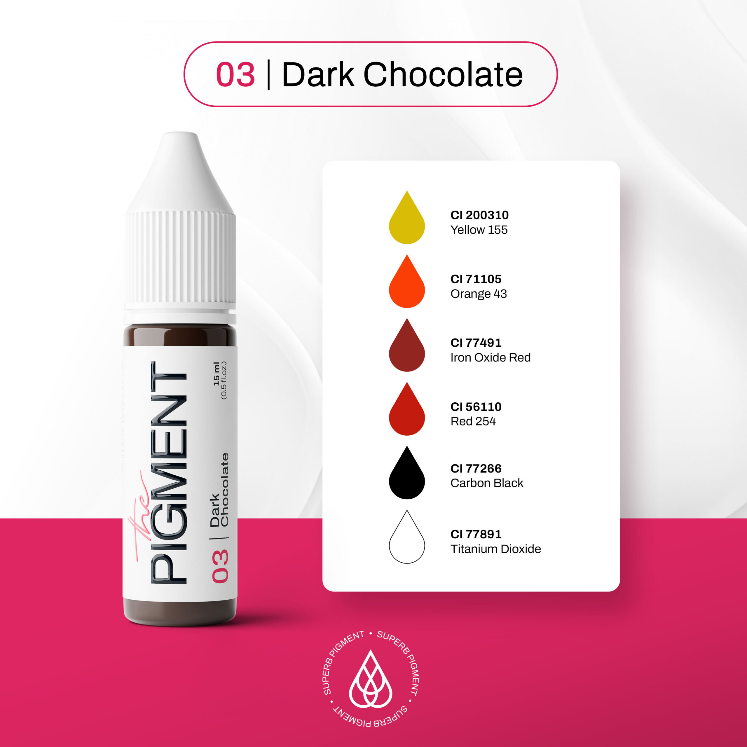 03 Dark Chocolate - 15ml – Obrázok 3